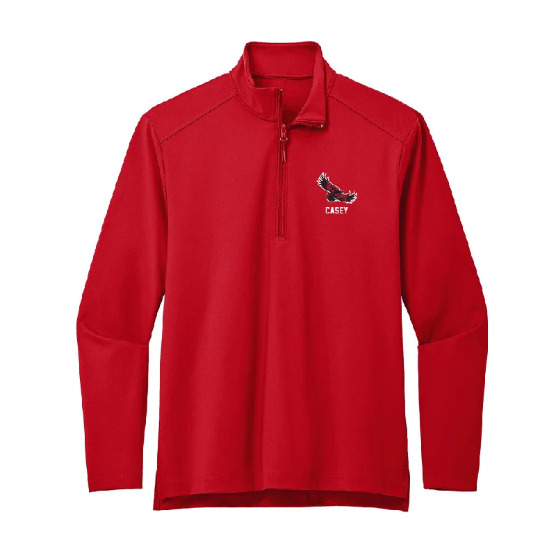 St. Joe's - NCAA Women's Basketball : Gabby Casey - Premium Quarter Zip Jacket Mesh Jacket Canvas Jacket Denim Jacket St. Joe's - NCAA Women's Basketball : Gabby Casey - Premium Quarter Zip Jacket Mesh Jacket Canvas Jacket Denim Jacket