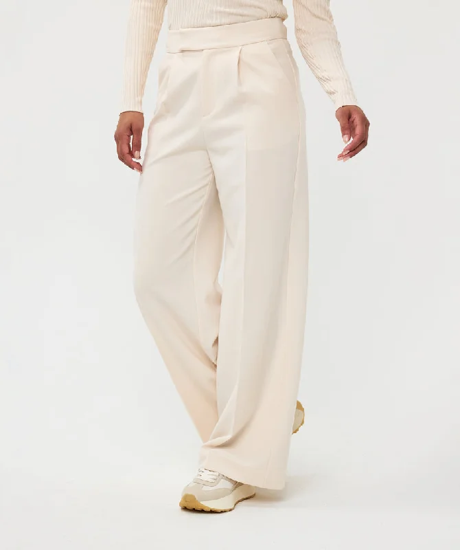 Wide Leg City Trouser Trousers Timeless Classic