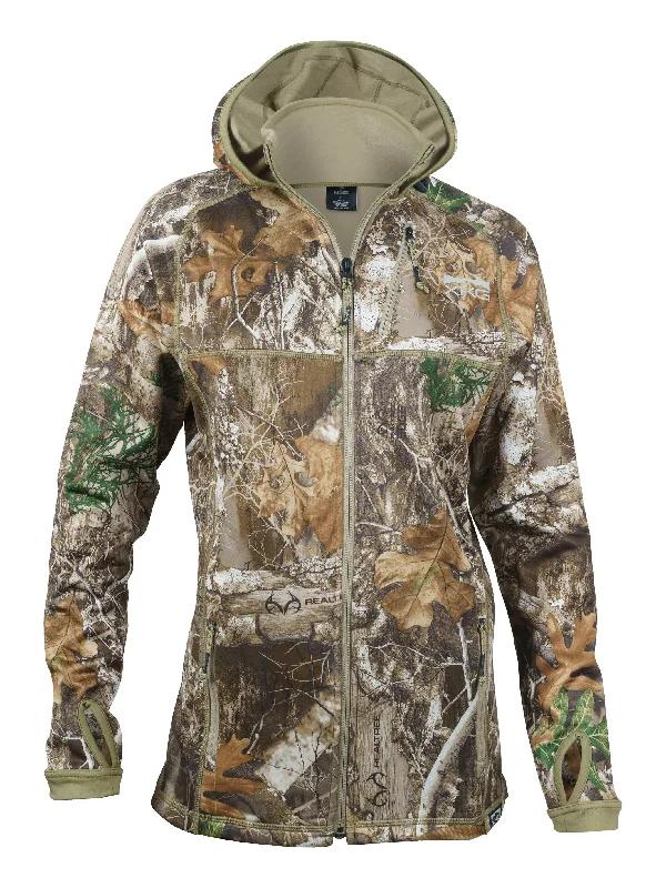 Women's King’s Camo XKG Pinnacle Jacket Realtree EDGE Bomber Jacket Anorak Windbreaker Women's King’s Camo XKG Pinnacle Jacket Realtree EDGE Bomber Jacket Anorak Windbreaker