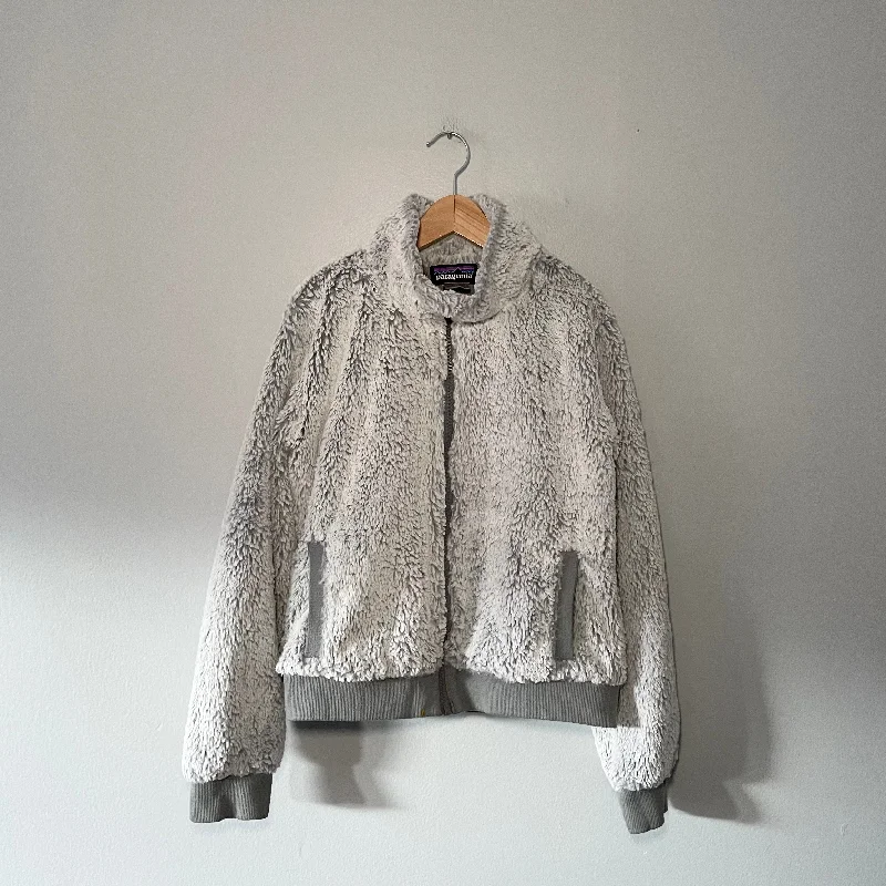 Patagonia / Faux fur jacket / 12Y Nylon Fabric Polyester Fabric Spandex Fabric