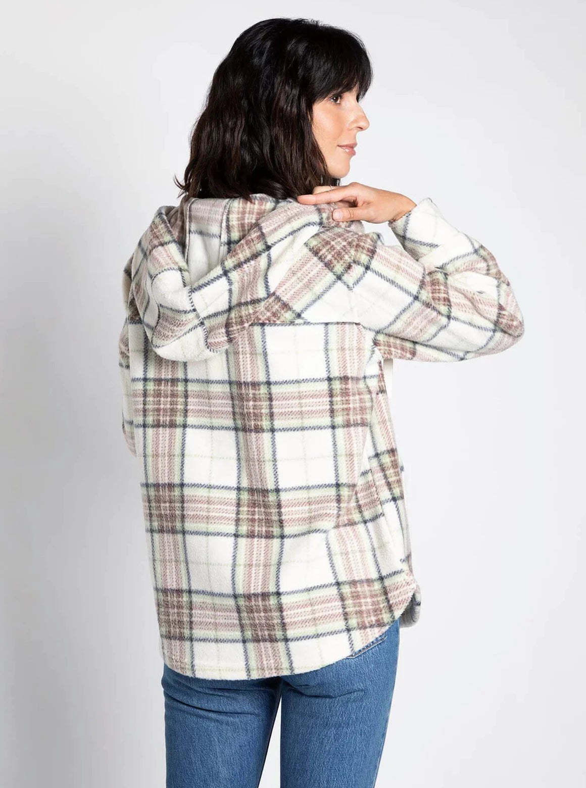 Navy/Mauve/Green Plaid