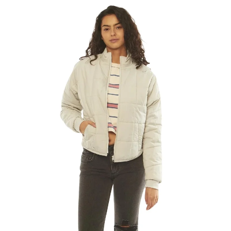 Sisstrevolution Kealia Jacket in Storm Grey Zip Front Button Front Snap Front