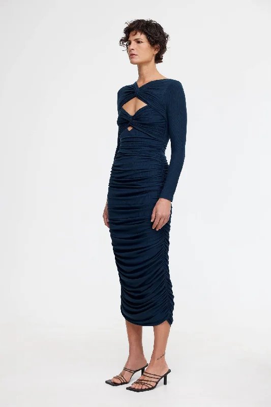 REDLAND MIDI DRESS