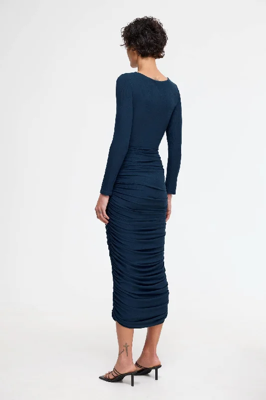 REDLAND MIDI DRESS