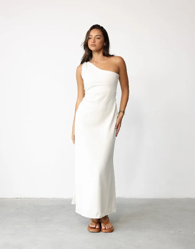 Rema Maxi Dress (Oat)