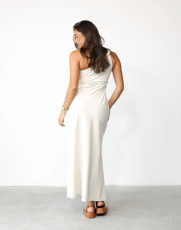 Rema Maxi Dress (Oat)