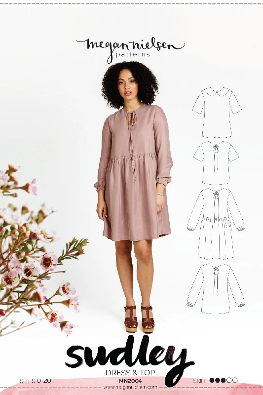 Sudley Dress & Blouse - Sewing Pattern | Megan Nielsen