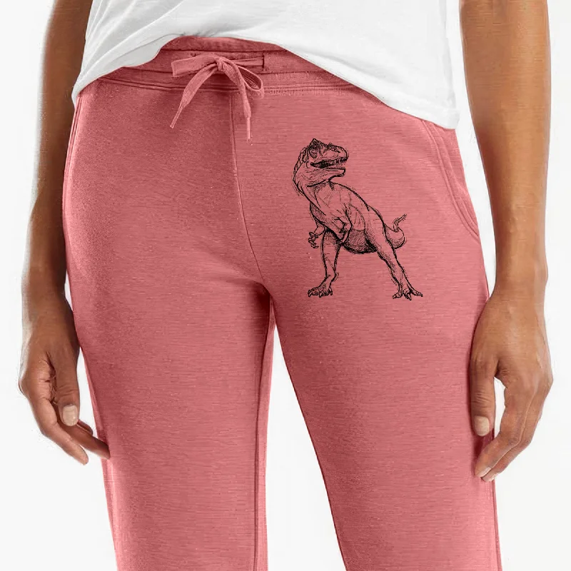 Allosaurus Fragilis - Women's Cali Wave Jogger Sweatpants