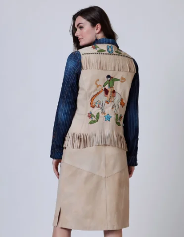 Double D Ranchwear Bronc Peeler Vest