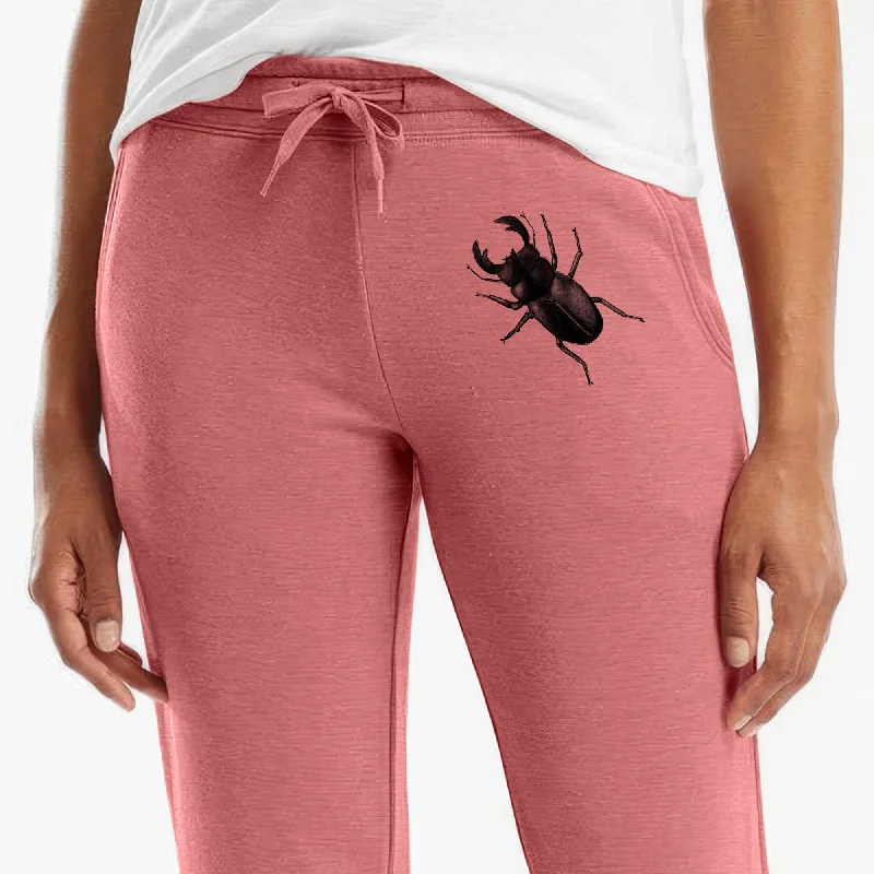 Dorcus titanus - Giant Stag Beetle - Women's Cali Wave Jogger Sweatpants