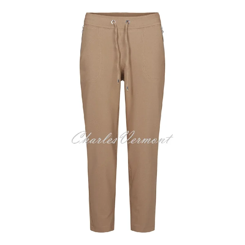 I’cona Casual 7/8th Cropped Trouser – Style 61012-54927-17 (Taupe)