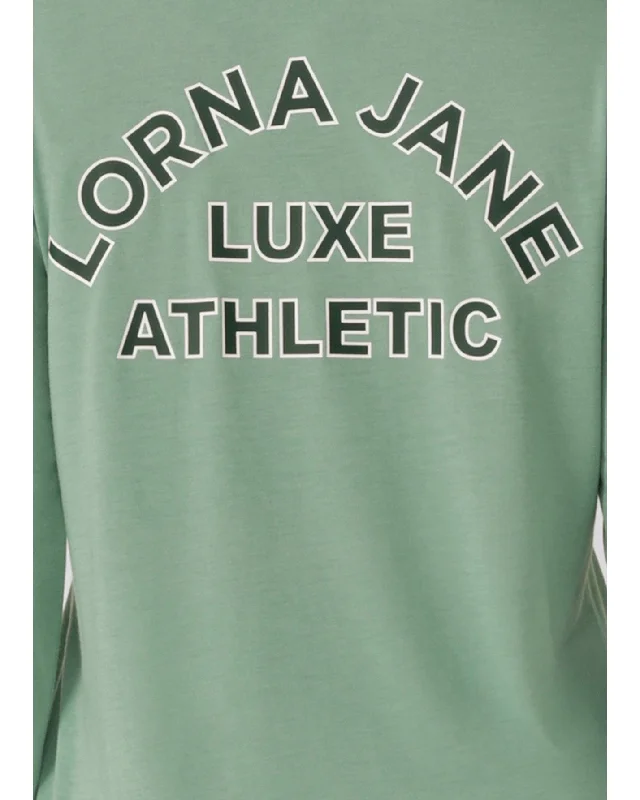 Lorna Jane Lotus Limited Edition Long Sleeve Top - Green Juice