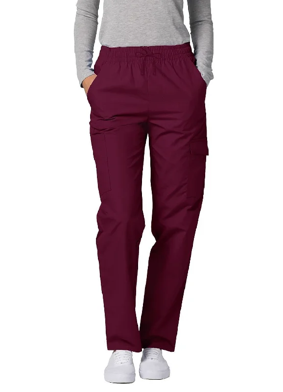 NDC ADAR Universal PETITE Cargo Pant Burgundy-Inseam 28"" (71cm) NDC-506PB