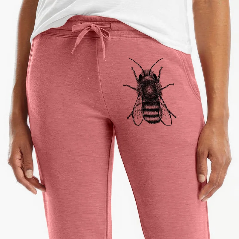 Osmia Bicornis - Red Mason Bee - Women's Cali Wave Jogger Sweatpants