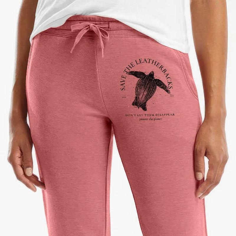 Save the Leatherbacks - Don't Let Them Disappear - Women's Cali Wave Jogger Sweatpants