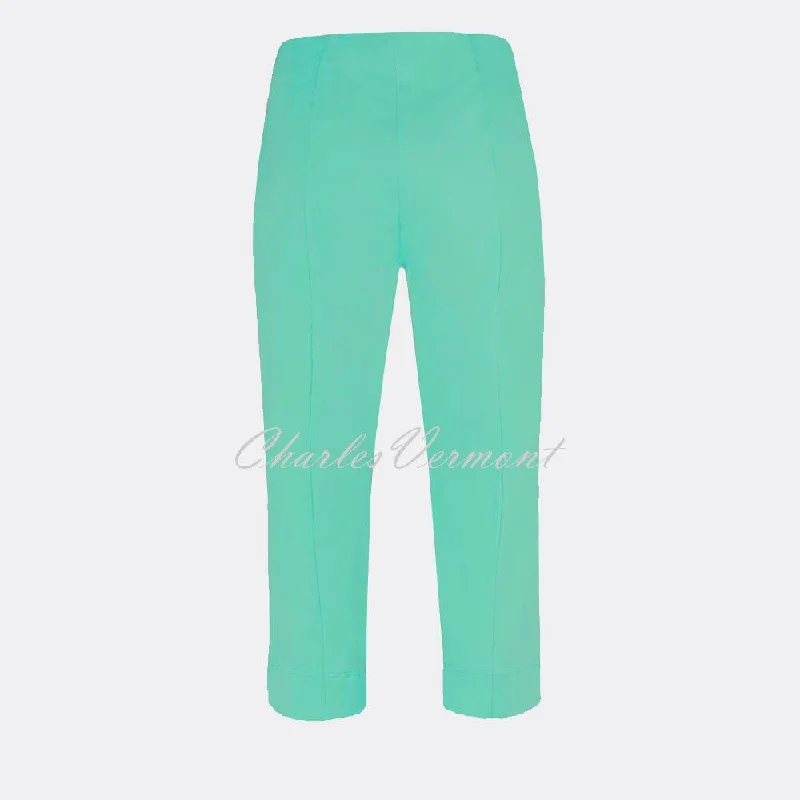 Robell Marie 07 Capri Trouser 51576-5499-720 (Aqua Green)