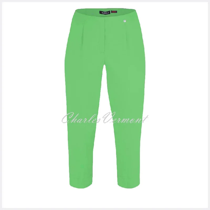 Robell Marie 07 Capri Trouser 51576-5499-822 (Electric Green)