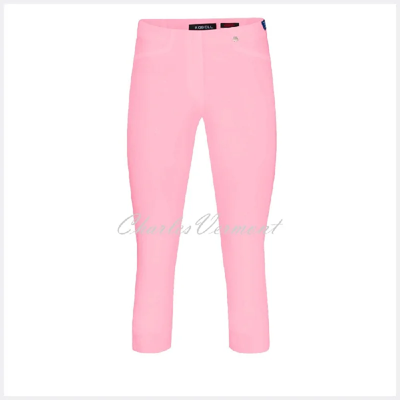 Robell Rose 07 Super Slim Capri Trouser 51636-5499-410 (Soft Rose)