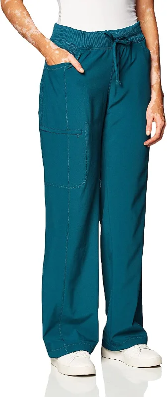 St George's Infinity PETITE Drawstring Scrub Pant Caribbean Blue - Inseam 28.5"" (72cm) STG-1123AP