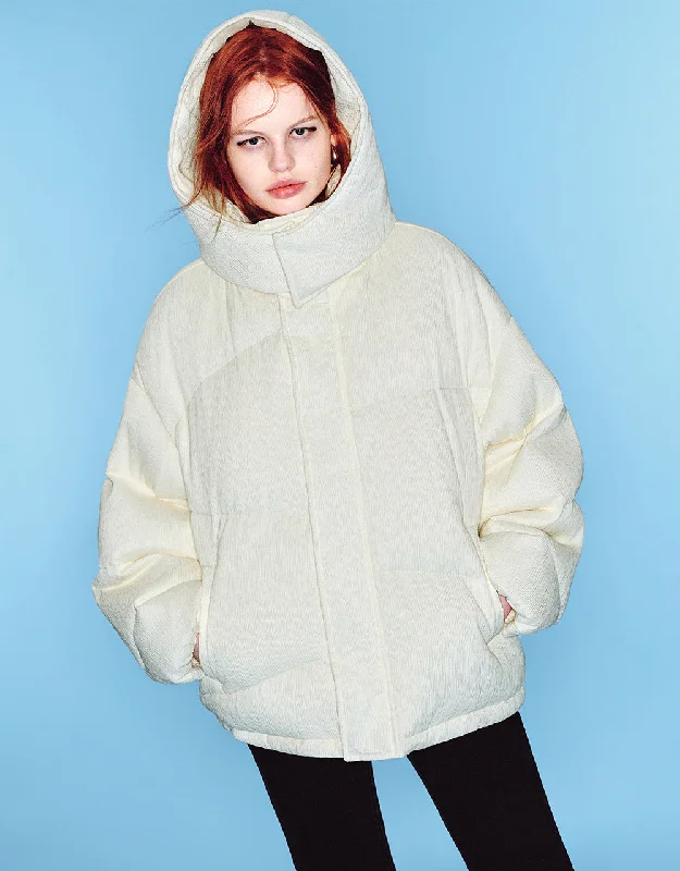 Stand Collar Puffer Jacket