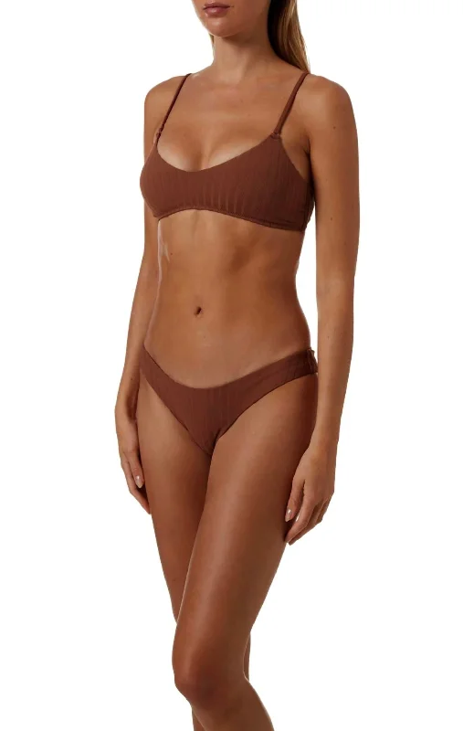 Vienna Bikini In Coco Ribbed