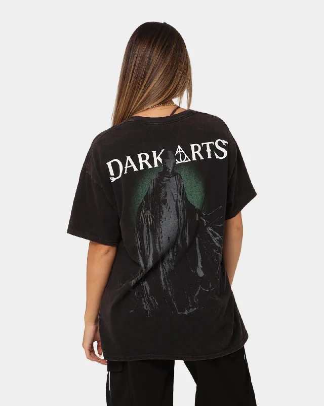 American Thrift X Harry Potter Dark Arts Vintage T-Shirt Black Wash