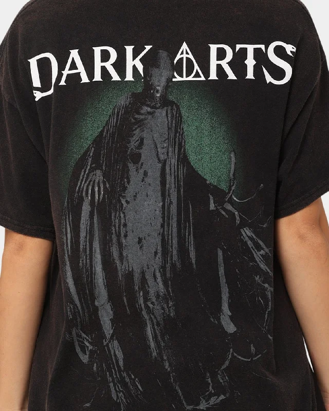 American Thrift X Harry Potter Dark Arts Vintage T-Shirt Black Wash