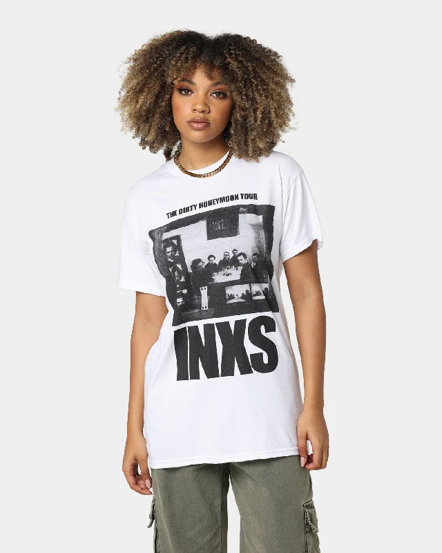 INXS The Dirty Honeymoon Tour T-Shirt White