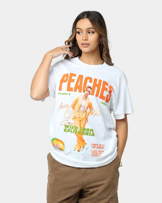 Justin Bieber Peaches T-Shirt White