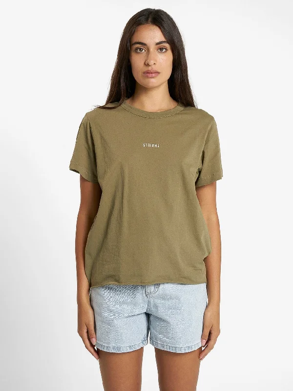 Minimal Thrills Relaxed Tee - Aloe