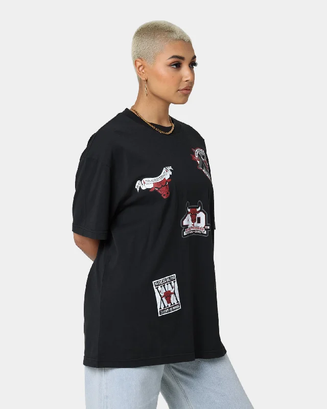 Mitchell & Ness Chicago Bulls Flight T-Shirt Black