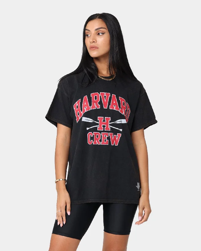 National Collegiate Athletic Association Harvard Crew Vintage Short Sleeve T-Shirt Vintage Black