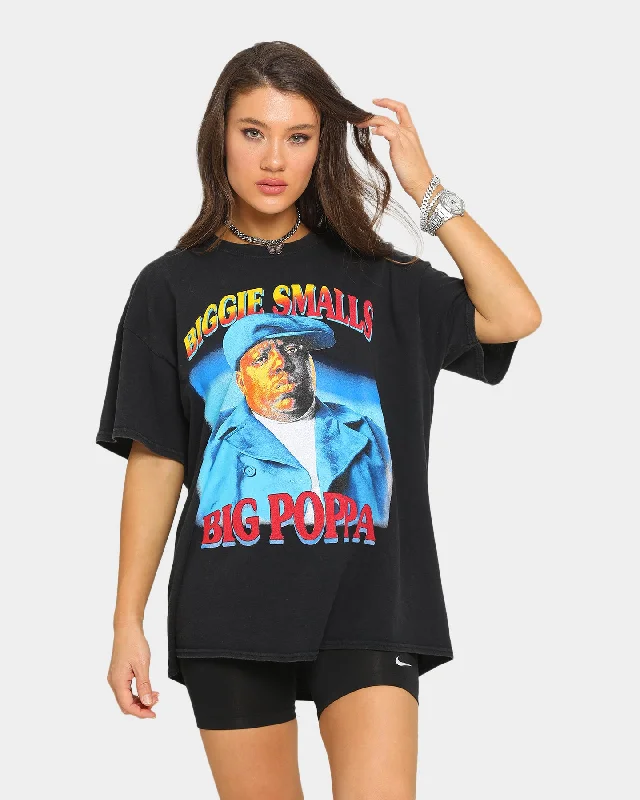 NOTORIOUS B.I.G Big Poppa Vintage T-Shirt Black Wash