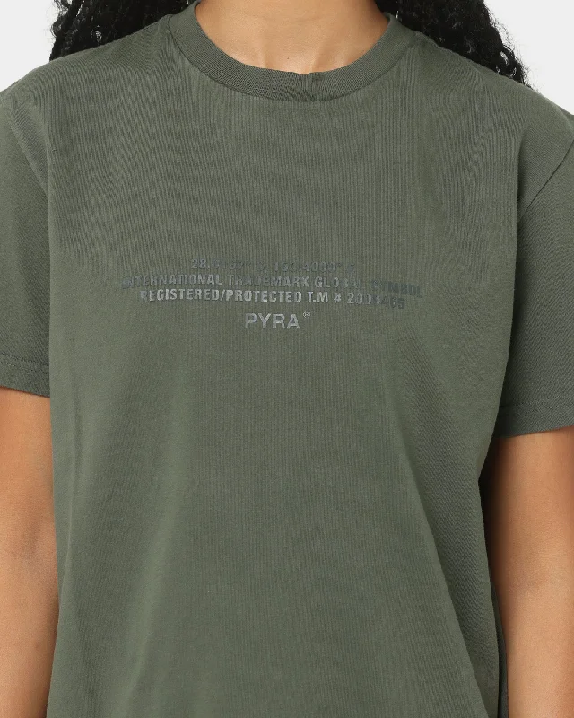 PYRA Women's TM Standard T-Shirt Dark Olive