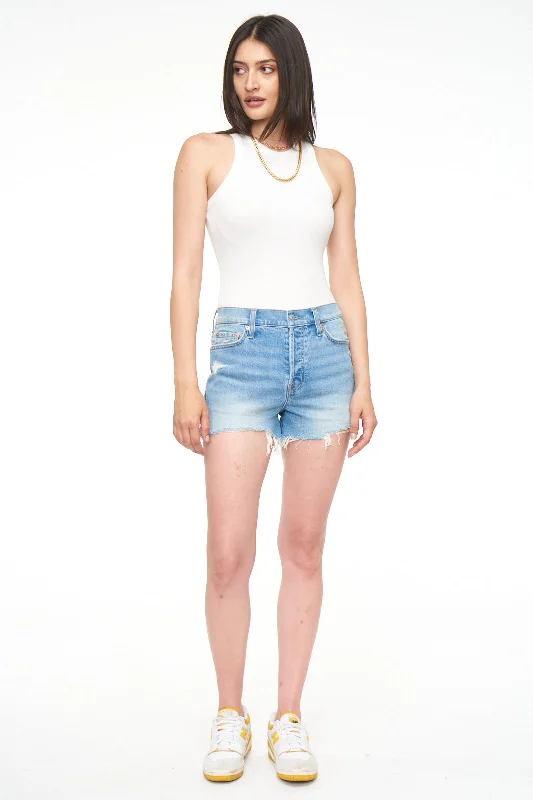 Nova High Rise Cut Off Short - Wave Vintage