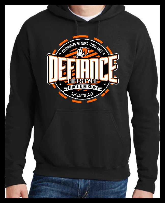 Racing 20th Anniversary Corp Seal Neon Orange Race Hoodie - 2022