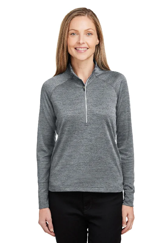 Spyder Womens Mission 1/4 Zip Sweatshirt - Polar Grey