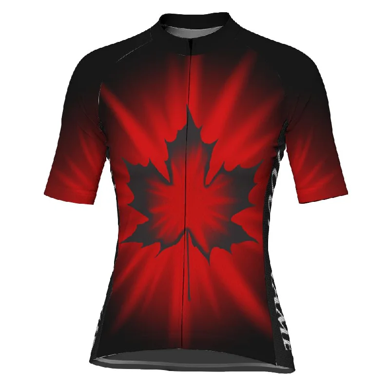 Customized Canada Winter Thermal Fleece Short Sleeve For Women