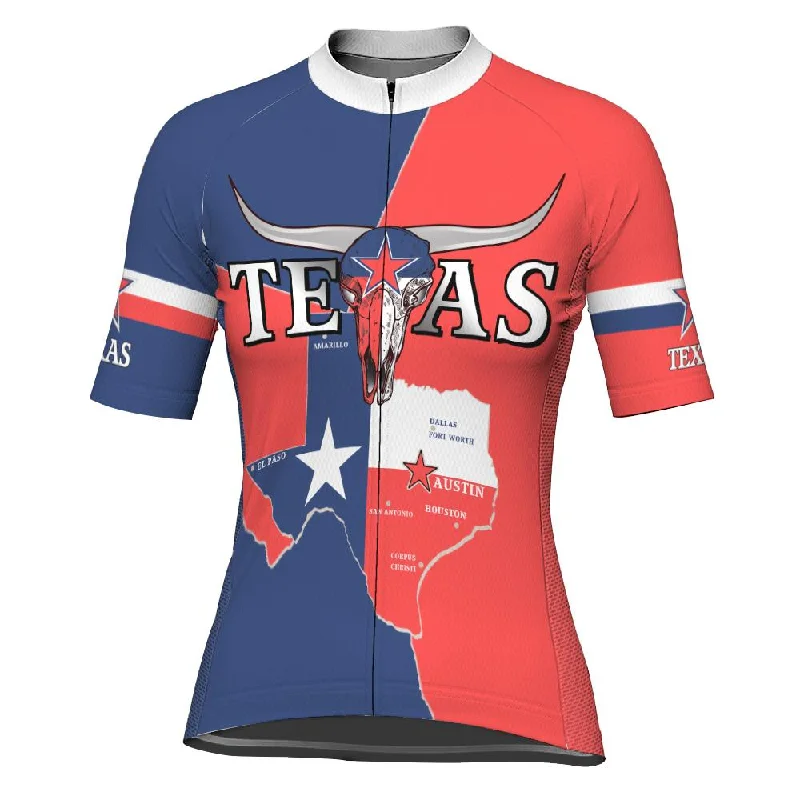 Customized Texas Winter Thermal Fleece Short Sleeve For Women