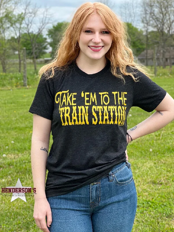 Take 'Em To The Train Station Tee